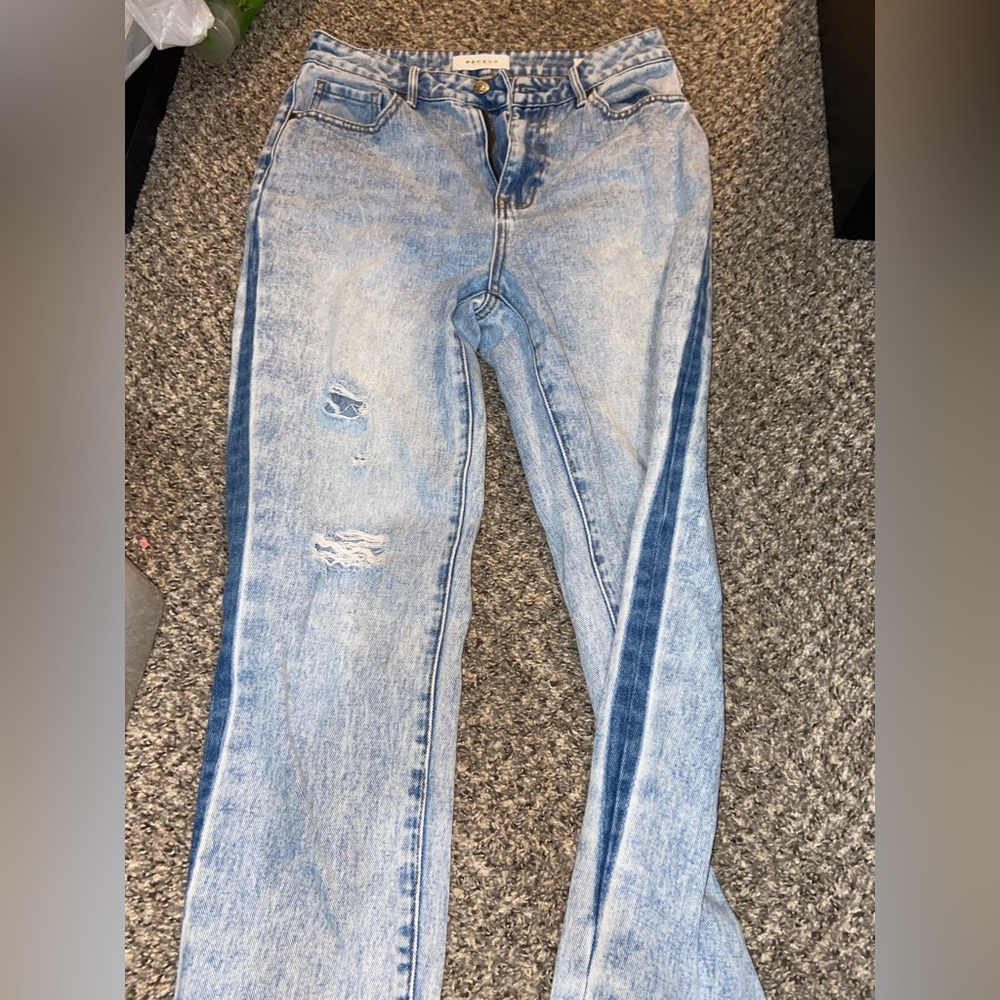 Pacsun jeans! 2 toned Mom jeans size 26